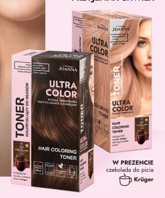 Toner do włosów Joanna Ultra Color promocja w Hebe