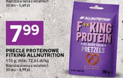 Precle proteinowe FitKing milk promocja w Stokrotka
