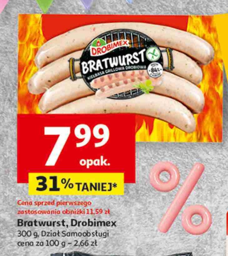 Bratwurst Drobimex promocja
