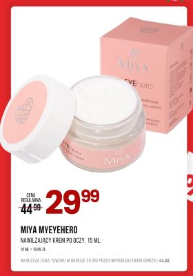 Nawilżający krem pod oczy MYEYEHERO  promocja w Drogerie Natura