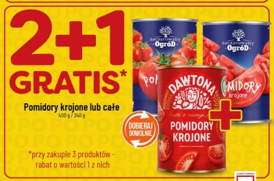 Pomidory krojone Zaczarowany Ogród promocja w POLOmarket