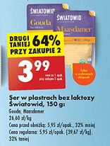 Ser maasdamer bez laktozy Światowid promocja