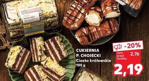 Ciasto królewskie Chojecki promocja w Kaufland