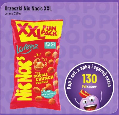 Orzeszki Nic Nac's XXL Lorenz promocja w POLOmarket