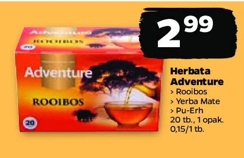 Herbata yerba mate Adventure promocja
