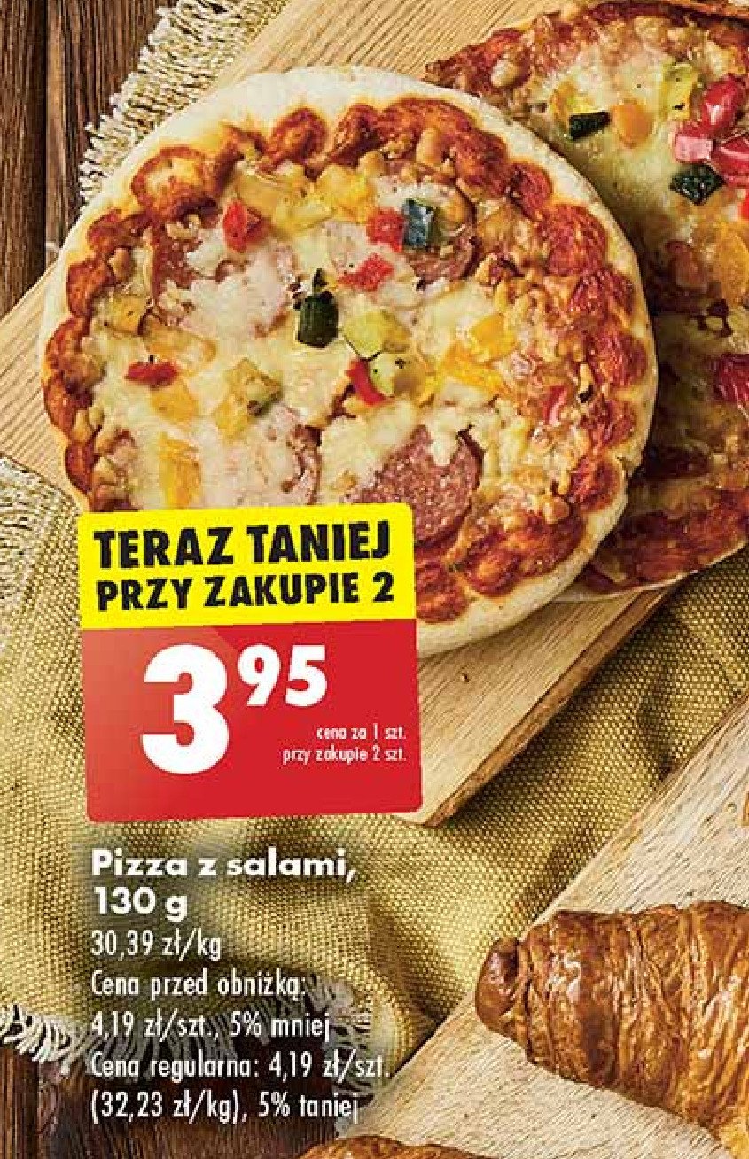 Pizza z salami promocja