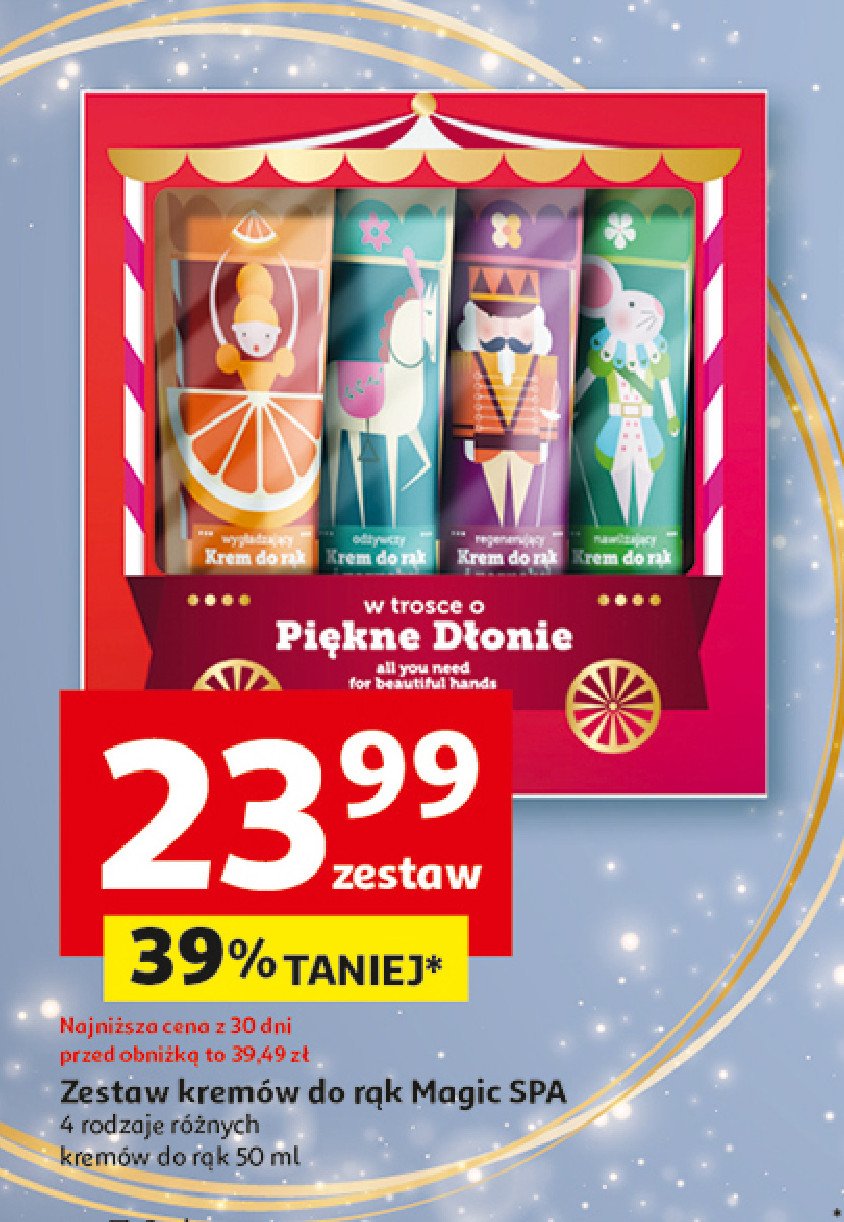 Zestaw w kartonie piękne dłonie Magic spa promocja