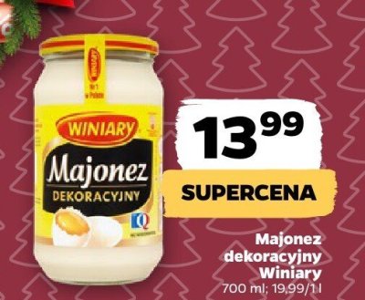 Majonez dekoracyjny  promocja w Netto