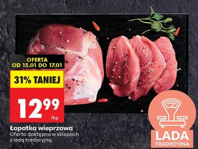 Łopatka wieprzowa promocja w Biedronka