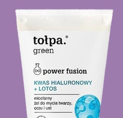 Żel do mycia twarzy, oczu i ust green power fusion kwas hialuronowy + lotos  promocja w Biedronka