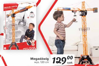 Mega d藕wig 120 cm Dickie toys promocja