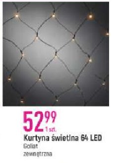 Kurtyna świetlna 64 led Goliat promocja