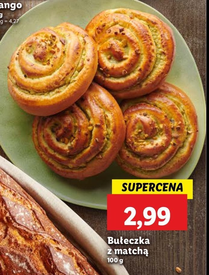 Bułeczka z matchą promocja
