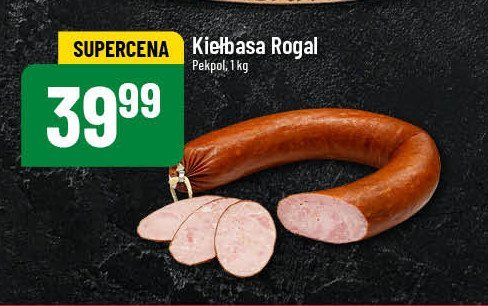 Kiełbasa rogal Pekpol promocja