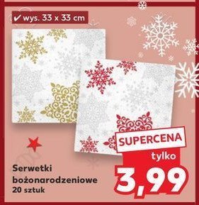 Serwetki bożonarodzeniowe promocja