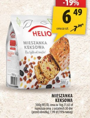 Mieszanka keksowa Helio promocja w Arhelan