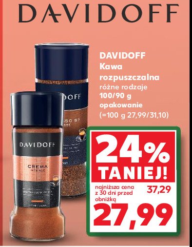 Kawa Davidoff cafe crema intense promocja