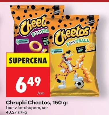 Chrupki serowe 150g promocja w Biedronka