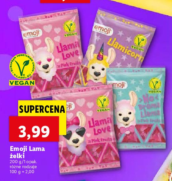 Żelki no drama llama promocja