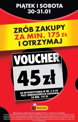 Gazetka, Z ladą tradycyjną, strona 2 promocja w Biedronka