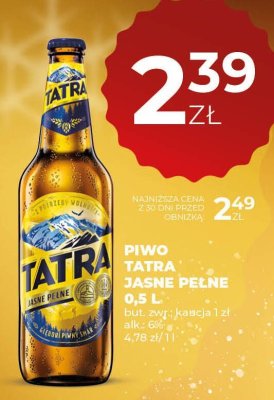 Piwo promocja w Duży Ben