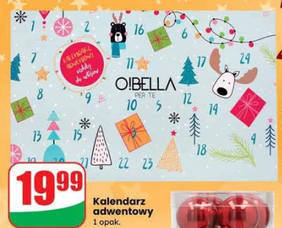 Kalendarz adwentowy Oibella promocja w Dino