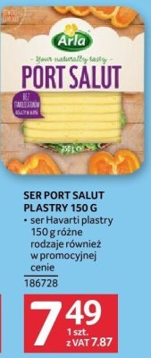 Ser Port Salut plastry 150 g promocja w Selgros