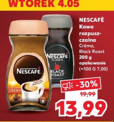 Kawa Nescafe crema promocja