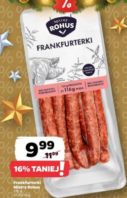 Frankfurterki Mistrz Rohus promocja w Netto