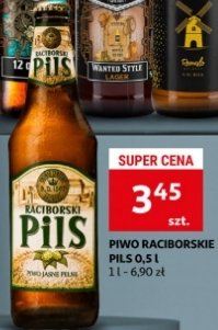 Piwo RACIBORSKI PILS promocja