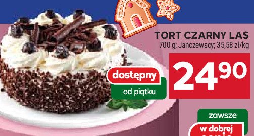 Tort czarny las Janczewscy promocja