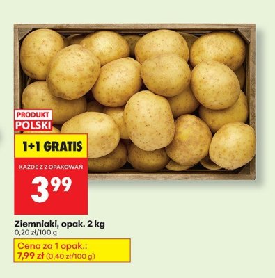 Ziemniaki, opak. 2 kg promocja w Biedronka