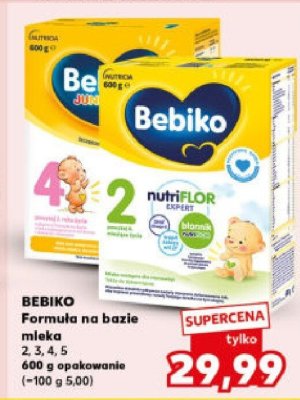 Formuła na bazie mleka 2, 3, 4, 5 promocja w Kaufland
