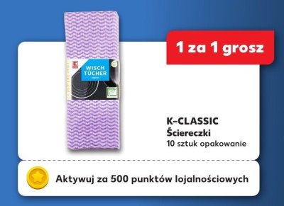 Ściereczki, 10 szt. promocja w Kaufland