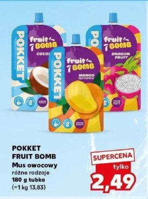 Mus proteinowy kokosowy Pokket promocja