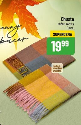 Chusta z bawełną i wiskozą POLOmarket promocja