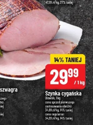 Szynka cygańska promocja w POLOmarket