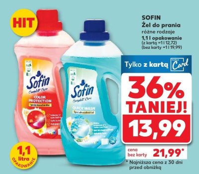 Żel do prania różne rodzaje promocja w Kaufland
