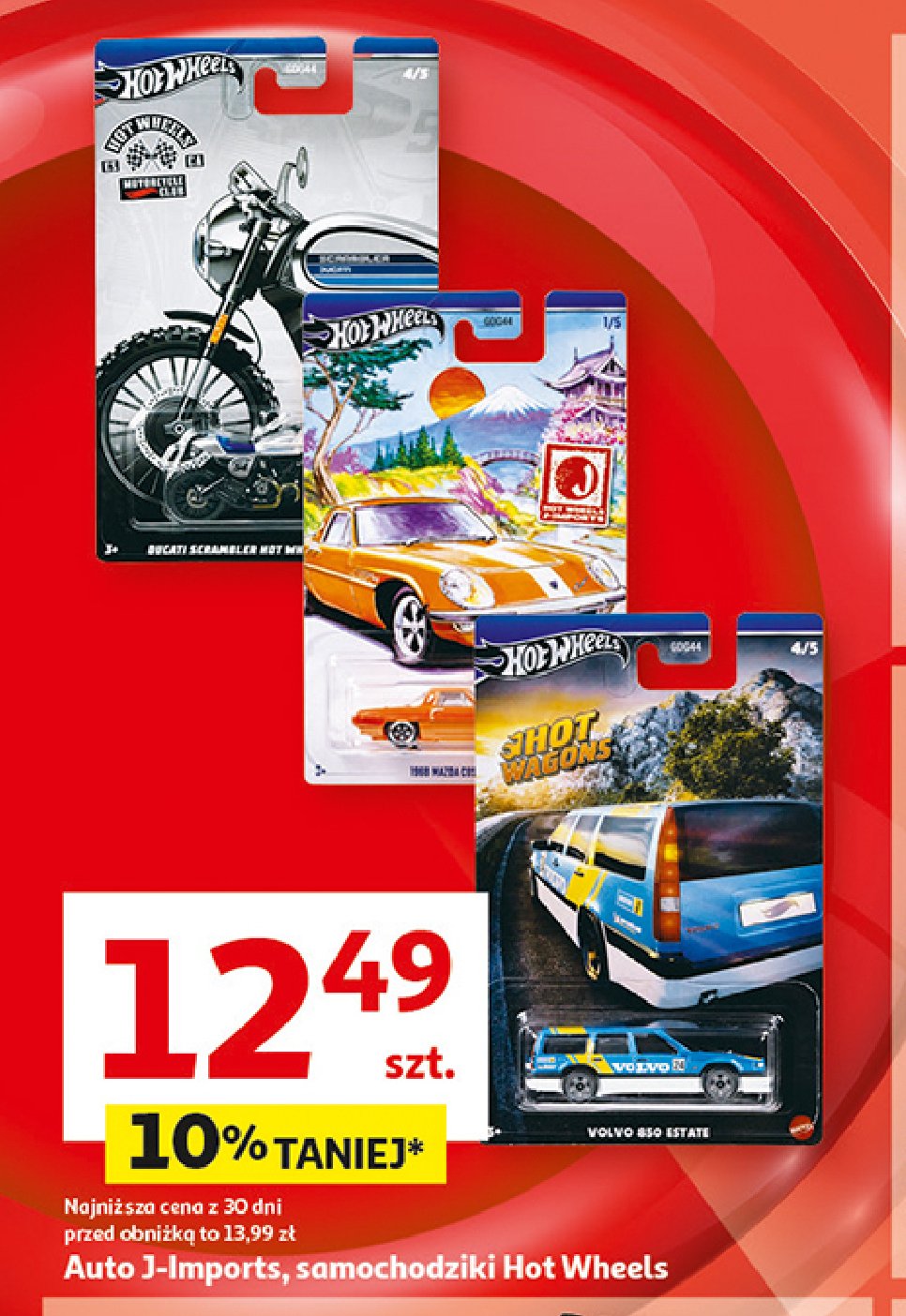 Samochodzik osobowy j-imports Hot wheels promocja