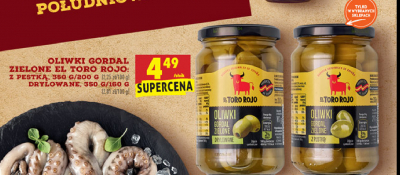 Oliwki gordal drylowane El toro rojo promocja