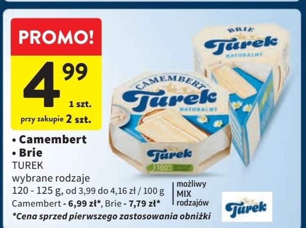 Serek brie TUREK Turek 123 promocja