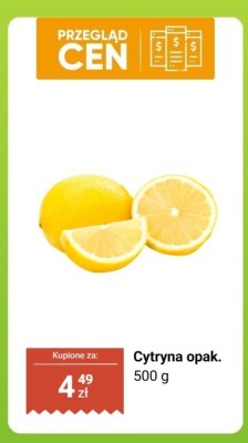 Cytryna opak. 500 g promocja w Biedronka