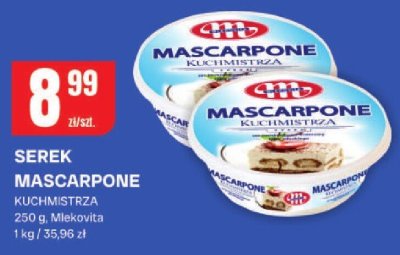 Serek Mascarpone Kuchmistrza promocja w Chorten