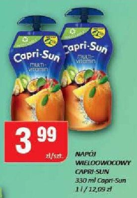 Napój wieloowocowy Capri-Sun multi-vitamin promocja w Chorten
