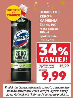 Żel do WC Zero Kamienia różne rodzaje promocja w Kaufland