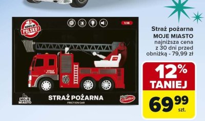 Straż pożarna MOJE MIASTO promocja w Carrefour