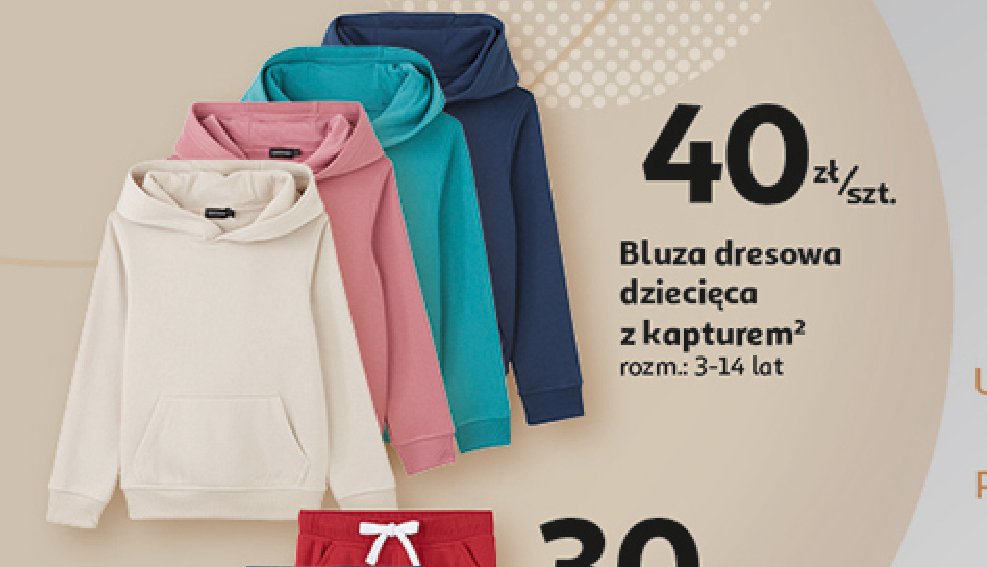 Bluza dziecięca 3-14 lat Auchan inextenso promocja w Auchan