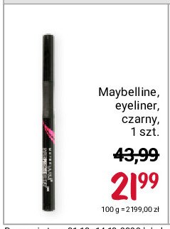 Eyeliner Maybelline master precise promocja