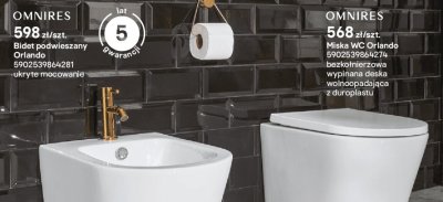 Miska WC Orlando promocja w Castorama