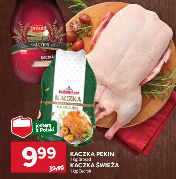 Kaczka pekin Cedrob promocja